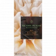 Чай черный «Kioko» Nai xiang jin xuan, молочный улун, 25х2 г