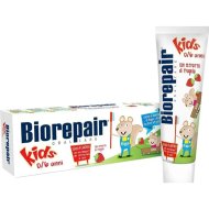 Зубная паста детская Biorepair Kids fragola, с экстрактом земляники, 50 мл