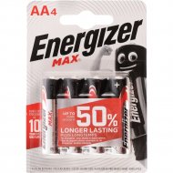 Элементы питания «Energizer Max» LR6/AA BP4