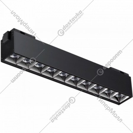 Трековый светильник «Novotech» Kit, Shino NT21 048, 358524, черный