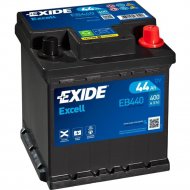 Аккумулятор для автомобиля «Exide» EB440, 44 А/ч, 175x175x190 мм