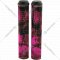 Грипсы для велосипеда «Hualong» черно-розовый, 166 мм