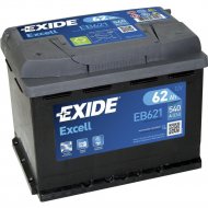 Аккумулятор для автомобиля «Exide» EB621, 62 А/ч, 242x175x190 мм