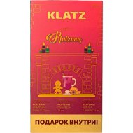 Набор зубных паст «Klatz» Глинтвейн + Корица с мятой + Имбирный пряник + Рождественская свеча, 75 + 75 + 75 мл, 331179, 4 предмета