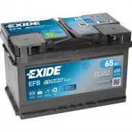 Аккумулятор для автомобиля «Exide» EL652, 65 А/ч, 278x175x175 мм