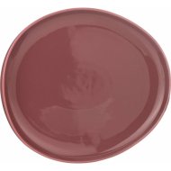 Тарелка столовая обеденная «Bronco» Fusion, 263-1000, брусничный, 27х25 см
