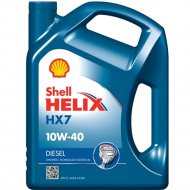 Масло моторное «Shell» Helix HX7 Diesel, 10W-40, 550046310, 4 л