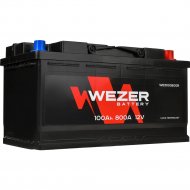Аккумулятор для автомобиля «Wezer» WEZ100800R, 100 А/ч, 353x175x190 мм