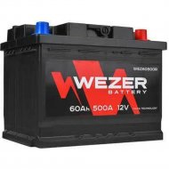 Аккумулятор для автомобиля «Wezer» WEZ60500R, 60 А/ч, 242x175x190 мм