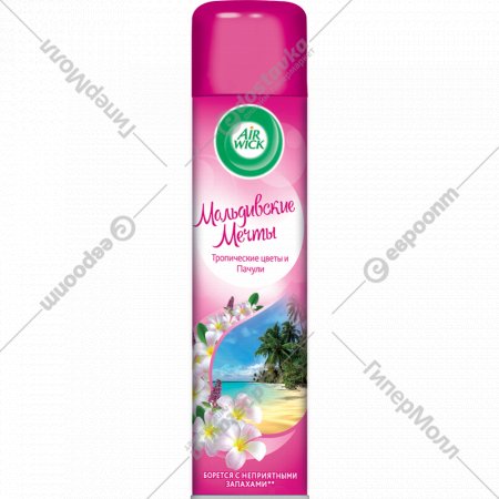 Освежитель воздуха «Air Wick» Мальдивские мечты, Тропические цветы и Пачули, 290 мл