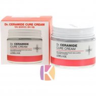 Крем для лица «Lebelage» антивозрастной, улучшающий рельеф кожи, Dr. Ceramide Cure Cream, с керамидами, 616058, 70 мл