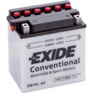Аккумулятор для автомобиля «Exide» EB10L-A2, 11 А/ч, 136x91x146 мм
