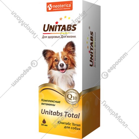 Добавка для собак «Unitabs» Total, U314, 50 мл