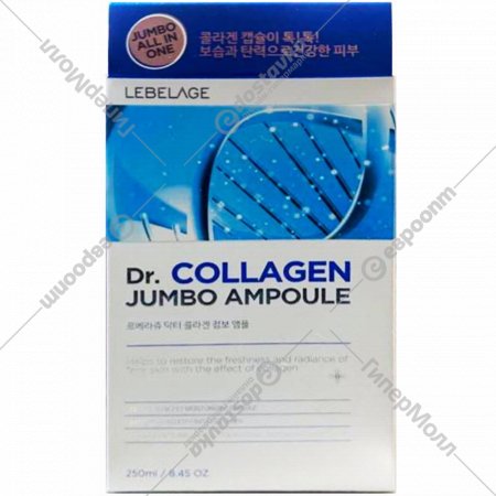Сыворотка для лица «Lebelage» Dr. Collagen Jumbo Ampoule, с коллагеном, 611299, 250 мл
