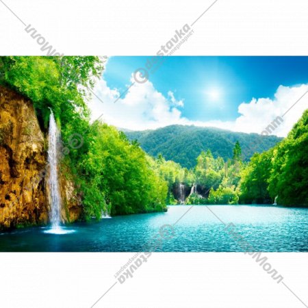 Фотообои «Citydecor» Тропический водопад, 4 листа, 400х254 см