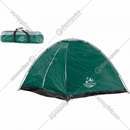 Туристическая палатка «Arizone» Coyote-3, 28-274504, зеленый, 210х180х130 см