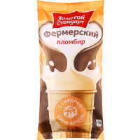 

Мороженое"ЗОЛОТОЙ СТАНДАРТ"(крем бр.)90г