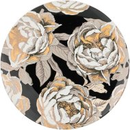 Тарелка столовая обеденная «Lefard» Golden Rose, 133-315, черный, 27 см