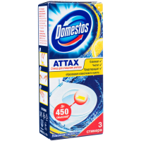 

Стикер д/унит."DOMESTOS"(лим.св)3*10г