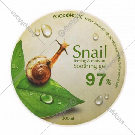 Гель «FoodaHolic» Snail Firming and Moisture Soothing Gel, 300 мл