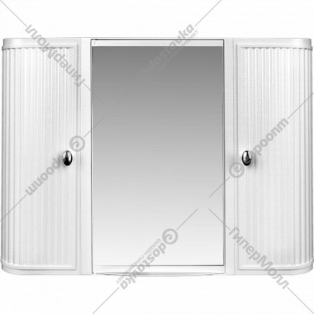 Шкаф для ванной «Berossi» Hilton Premium НВ 33501000, снежно-белый, зеркало