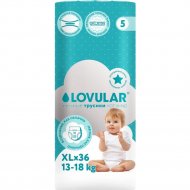 Подгузники-трусики детские «Lovular» Hot Wind, размер XL, 13-18 кг, 36 шт