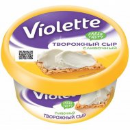 Сыр творожный «Violette» сливочный, 70%, 140 г