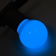 Декоративная лампа «Neon-Night» Е27, 5 LED, 45 мм, синяя.