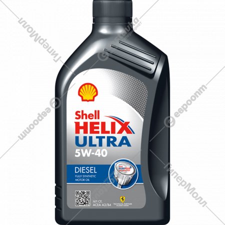 Масло моторное «Shell» Helix Ultra Diesel, 5W-40, 550046644, 1 л