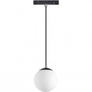 Трековый светильник «Novotech» Flum, Shino NT20 043, 358472, черный/белый матовый шар