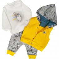 Комплект одежды для новорожденных «Ciccim Baby» 4561, размер 68, желтый