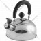 Чайник со свистком «Perfecto Linea» Holiday, 52-112018, серебристый металлик, 1.5 л