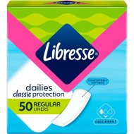 Прокладки женские ежедневные «Libresse» Classic Regular, 50 шт
