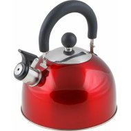 Чайник со свистком «Perfecto Linea» Holiday, 52-121515, красный металлик, 2.5 л