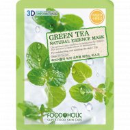 Тканевая маска «FoodaHolic» green tea, 23 г