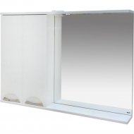 Шкаф для ванной «Misty» Куба-120 L, П-Куб-01120-011Л, с зеркалом
