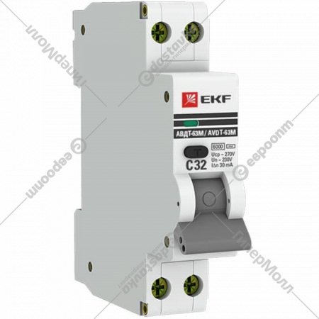 Дифференциальный автомат «EKF» Proxima, DA63M-16-30