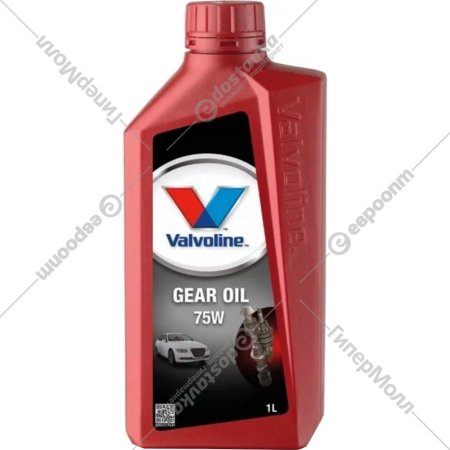 Трансмиссионное масло «Valvoline» Gear Oil 75W, 886573, 1 л