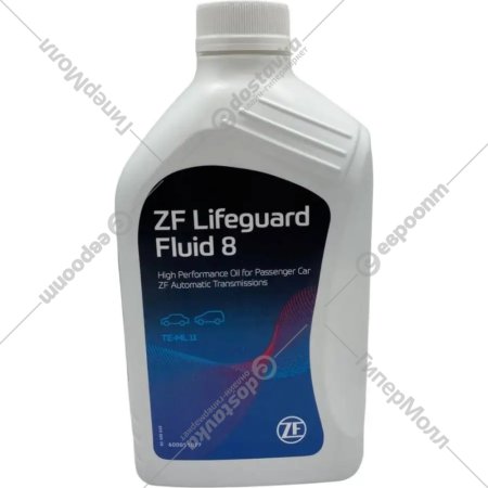 Трансмиссионное масло «ZF» LifeguardFluid 8, S671090312, 1 л