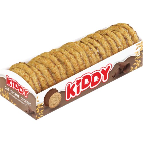 Печенье овсяное «Kiddy» хрустящее, молочный шоколад, 210 г