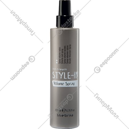 Спрей для волос «Inebrya» Volume Spray, для придания объема, средней фиксации, 1021038, 200 мл