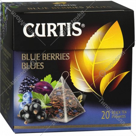 Чай черный «Curtis» Blue Berries Blues, 20х1.8 г
