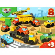 Набор игрушечных автомобилей «Zarrin Toys» Constructions Series, J8, 8 шт