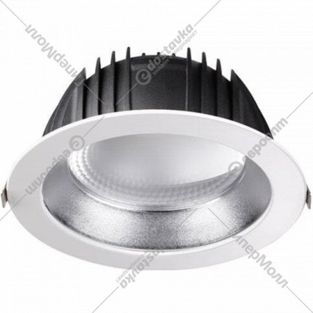 Точечный светильник «Novotech» Gestion, Spot NT19 114, 358336, белый/серебро