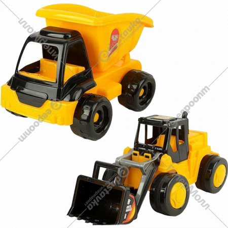 Набор игрушечной техники «Zarrin Toys» Погрузчик и грузовик, C4