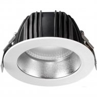 Точечный светильник «Novotech» Gestion, Spot NT19 114, 358335, белый/серебро