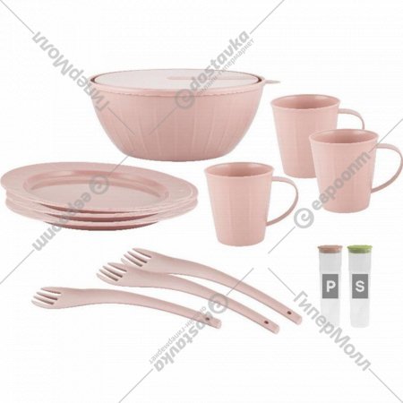 Набор посуды для пикника «Sugar&Spice» Vanilla, SE180912005, 12 предметов