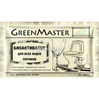 

Биоактиватор "GREENMASTER"(для септ.)30г