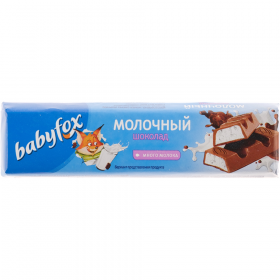 Шо­ко­лад мо­лоч­ный «Babyfox» 45 г