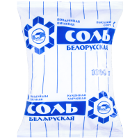 

Соль "БЕЛОРУССКАЯ" (пак) Мозырь 1 кг